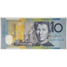 AUSTRALIA 1998 . TEN 10 DOLLARS BANKNOTE . EVANS/MacFARLANE